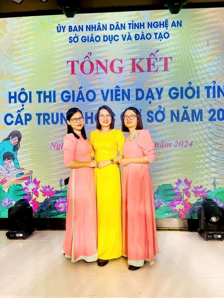 GIÁO VIÊN GIỎI TỈNH 2024